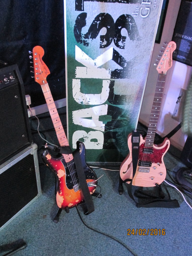 A Strat And a Tele.
